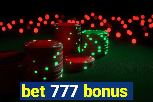 bet 777 bonus